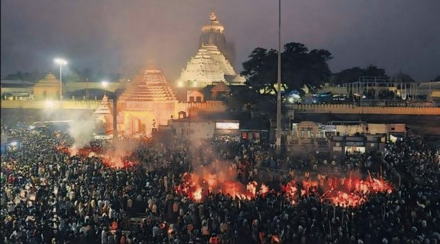 জগন্নাথদেবের চন্দন যাত্রায় বাজি ফেটে অগ্নিদগ্ধ ৩০,মৃত্যু ৩