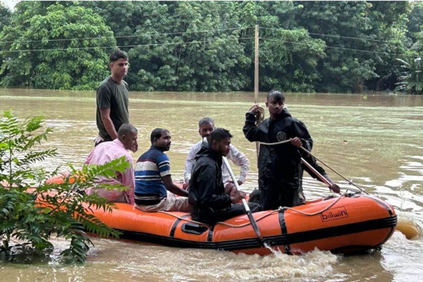 বন্যা পরিস্থিতি খতিয়ে দেখতে বিভিন্ন এলাকা পরিদর্শনে একাধিক মন্ত্রী