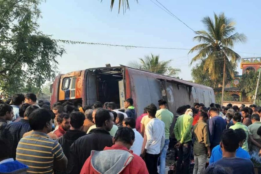 কোটায় দুর্ঘটনার কবলে স্কুল বাস! নিহত ১ শিশু, আহত কত?